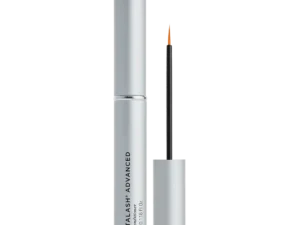 SkinCeuticals RevitaLash Advanced silver tube and applicator, award-winning serum to strengthen lashes, protect against breakage, and improve flexibility and shine.